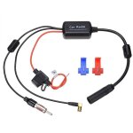 Convient pour amplificateur d'antenne d'autoradio fm am dab dab + , amplificateur de signal d'antenne ...