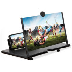 Amplificateur d'�cran de t�l�phone portable 14 pouces, loupe pliable de protection des yeux pour film ...