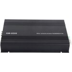 Gistuch - amplificateur de puissance audio 4x70w 4 canaux 12v en alliage d'aluminium noir auto voiture ...