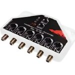 M - e - amplificateur répartiteur tv tnt uhf réglable hd elap 1 entrée - 6 sorties 40db, 5v, 470 - 800 ... M - e - amplificateur répartiteur tv tnt uhf réglable hd elap 1 entrée - 6 sorties 40db, 5v, 470 - 800 ...
