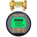 Ampnogy batteriemonitor testeur voltm�tre amp�rem�tre 8 - 120v 0 - 350a 999ah pour auto auto motorboot ...