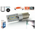 Ampoule 12 led ss hp - p21w - blanc - ba15s - 5500k - 12v - fiable - led blanche