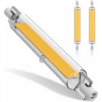 Ampoules 20w r7s led 118mm dimmable, r7s led ampoule blanc chaud 3000k, ampoules cob double ended 2000lm, ...