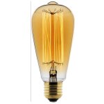 Ampoule d�co filament carbone edison 25w e27 - zenitech