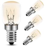 [jamais utilis�] ampoule four 25w, e14 t25 ampoule incandescence 2200k blanc chaud, 300 degres ampoules ...