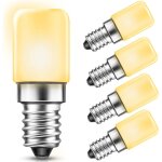 Ampoule frigo, 1. 5w lampe e14 led pour refrigerateur, �quivalent 15w incandescent, blanc chaud 2700k, ...