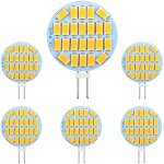 Ampoule g4 led 3w, ac / dc12 - 24v, 300lm blanc chaud 3000k, 24x5730 smd, �quivalent ampoule halog�ne ...