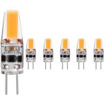 Ampoules g4 led dimmable, 3w led equivalent 30w ampoule � halog�ne, blanc chaud 2700k, ac / dc 12 - 24v, ...