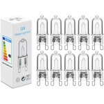 Ampoule g9 10pcs 40w 230v 2900k 480lm dimmable warm white g9 ampoule halog�ne convient pour les ampoule ...