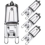 Ampoule g9 pour four halog�ne g9 oven 40w 230v ampoule � tol�rance de 300�c 4 pack