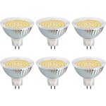Ampoule gu5. 3 led 12v 3w blanc chaud 6000k, �50mm, �quivalent gu5. 3 30w , 300lm, ac / dc 12v mr16 gu5. ...