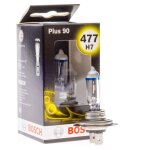 Ampoule halogène bosch h7 12 v 3 000 k jaune 55 w px26d, 1 pièce Ampoule halogène bosch h7 12 v 3 000 k jaune 55 w px26d, 1 pièce