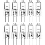 Ampoules halog�nes g4 10w 12v t3 jc type 2 broches de remplacement de base pour paysage sous armoire ...