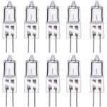 Ampoules halog�nes g4, lampe de base � broche halog�ne g4 12v 20w, 2800k blanc chaud gradable g4 lampe ...