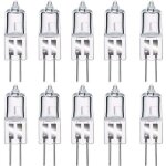 Ampoules halog�nes g4, lampe de base � broche halog�ne g4 12v 20w, 2800k blanc chaud gradable g4 lampe ...