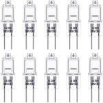Ampoules halognes g4, lampe de base  broche halogne 12v 20w, blanc chaud 2800k, gradable, lampe halogne ...