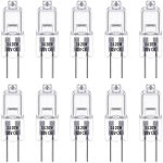 Ampoules halog�nes g4, lampe de base � broche halog�ne 12v 20w, blanc chaud 2800k, gradable, lampe halog�ne ...