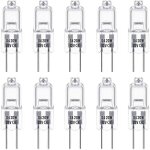 Ampoules halog�nes g4, lampe de base � broche halog�ne 12v 20w, blanc chaud 3000k, 350lm, gradable, lampe ...