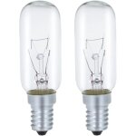 Ampoule pour hotte aspirante e14 incandescent, 40w 230v 2700k blanc chaud dimmable pack de 2 [classe ...