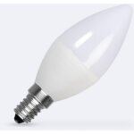Ampoule led 12 / 24v e14 5w 450 lm c37 no flicker 6000k blanc froid