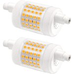 Ampoule led 78mm dimmable 15w blanc froid 6000k, 1500lm, ac 230v, equivalent crayon halog�ne r7s 120w ...