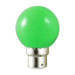 Ampoule led b22 1w g45 incassable miidex lighting� vert - non - dimmable