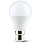 Ampoule led b22 8. 5w - blanc naturel 4000k - 806lm - a60 - thermoplastique