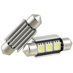 Ampoule led c5w canbus 39mm / anti - erreur / 3 leds / plaque / habitacle autoled�