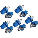 Ampoule led compteur tableau de bord t5 bleu avec support pour voiture tuning