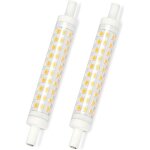 Ampoule led dimmable 10w r7s 118mm, 6000k, compatible avec les ampoules halog�nes 100w, �clairage � 360�, ...