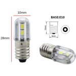 Ampoule led e10 220 v 230 v ac à économie d'énergie, voyant led 8 mm, culot à vis 3030 4 smd, lumière ... Ampoule led e10 220 v 230 v ac à économie d'énergie, voyant led 8 mm, culot à vis 3030 4 smd, lumière ...