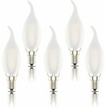 Ampoules led e14 lot de 5 ampoules led e14, filament flamme d�poli, petite ampoule � vis edison ses c35, ...