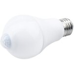 Ampoule led e27 avec d�tecteur de pr�sence, �clairage intelligent, angle de diffusion : 120�, blanc, ...