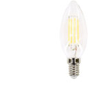 Ampoule led filament e14 - 4w - 440lm - blanc chaud 2700k - angle 320� - forme flamme