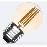 Ampoule led filament e27 4w 470 lm dimmable g45 gold no flicker 2700k blanc chaud
