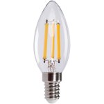 Ampoule led flamme e14 - 7w 4000k - verre transparent - 1055lm - 320�
