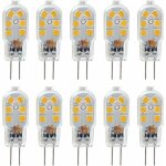 Ampoule led g4 12 v, 2 w �quivalent � une lampe halog�ne de 10 w, sans scintillement, 200 lm, blanc chaud ...