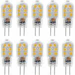 Ampoule led g4 12 v, 2 w quivalent  une lampe halogne de 10 w, sans scintillement, 200 lm, blanc chaud ...