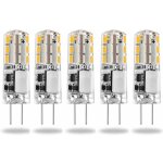 Ampoules led g4 12v ac / dc blanc chaud 3000k 120lm, 2 w, 15 - 20w halogne g4 capsule de remplacement ...