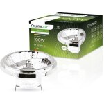 Ampoule led g53 ar111 gu10 15w = 100w 1521lm 4000k 24� 12v argent lumiled