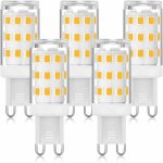Ampoule led g9 3000k blanc chaud 3w, ampoule led � douille g9 � deux broches (�quivalent halog�ne 40w), ...