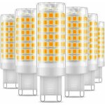 Ampoule led g9 - 7w, blanc chaud 3000k, 650lm, Économie d'énergie Équivalente à une lumière halogène ... Ampoule led g9 - 7w, blanc chaud 3000k, 650lm, Économie d'énergie Équivalente à une lumière halogène ...