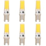 Ampoule led g9, 9w halog�ne lampe, cool white 6500k, 500lm g9 led sans scintillement, dimmable, pour ...