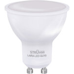 Ampoule led gu10 8w - blanc naturel - 720lm - 4100k - angle 100� - lara led