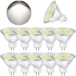 Ampoule led gu5. 3 blanc froid 6000k, mr16 led 12v 5w equivalent � 50w halog�ne, ampoules led spot non ...