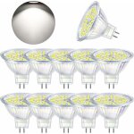 Ampoules led gu5. 3, lumi�re blanche froide 6000k, led mr16, 12v 5w (�quivalent � une ampoule halog�ne ...