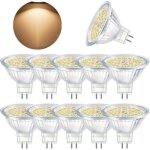 Ampoule led gu5. 3, mr16 led 220v 7w lampe halog�ne blanc chaud 3000k, ampoules led spot non dimmable, ...