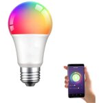 Ampoule led intelligente e27 9 w rgbcw changement de couleur 2200 - 6500 k 1000 lm compatible avec alexa, ...