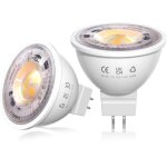 Ampoules led mr16 blanc chaud 3000k, ampoules led gu5. 3, ampoule spot led 12v, 6w=50w lampe traditionnelle, ...