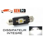 Ampoule led osr 42mm c10w 12v - blanc 5000k - canbus - xenled - sans erreur tableau de bord